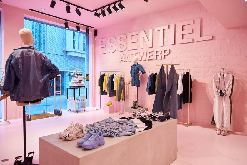 dak houder overspringen Blog denim pop-up store - Essentiel Antwerp Belgie